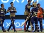 KKR players celebrate after defeating DC in IPL 2021 Qualifier 2