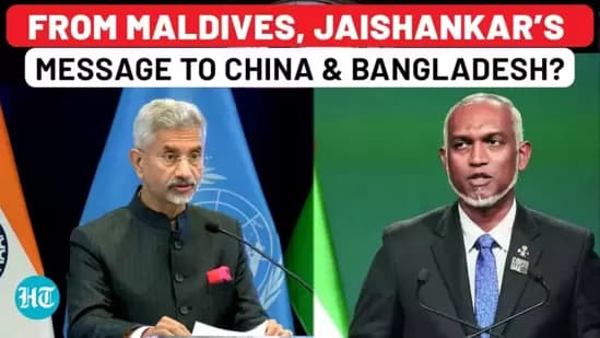 India Resets Maldives Ties With Jaishankar Visit