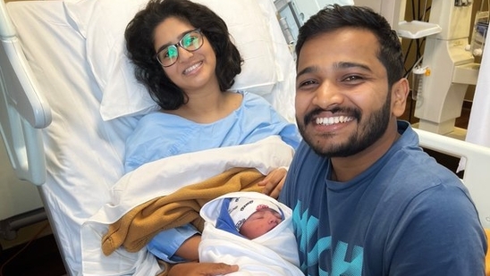 Minnal Murali director Basil Joseph shared a photo with his newborn daughter.