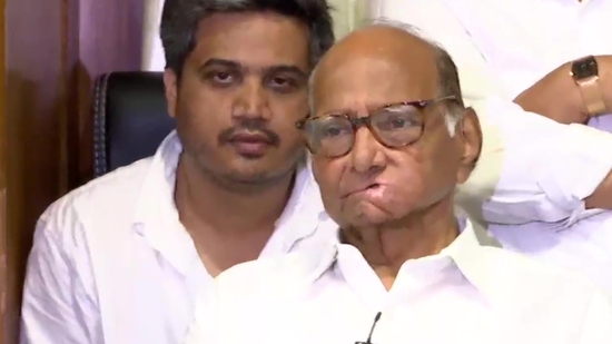 NCP chief Sharad Pawar. 