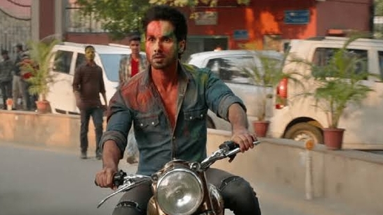 Shahid Kapoor in a scene from Kabir Singh.