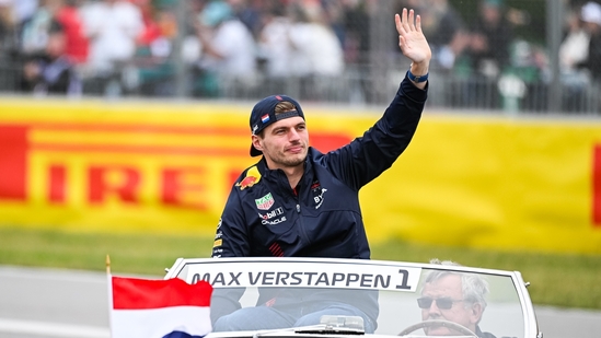 Dutch F1 driver Max Verstappen in Red Bull Racing car during qualifying for Dutch Grand Prix, Zandvoort, Netherlands. Pic Source: X/@TheGameDayHQ