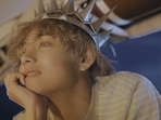 As BTS' ‘secret weapon’ V aka Kim Taehyung dropped his solo debut album, titled Layover, on September 8, 2023, TaeTae shared that he “always had the desire” to try making jazz-inspired music as he grew up listening to it as a “source of comfort” hence, wanted to “return the feeling for ARMY”. (Photo by Twitter/btschartsdailys)