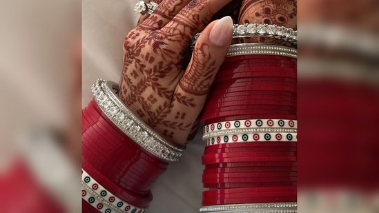 The issue of skin irritations and rashes may result from wearing "chooda", a traditional bangle as chooda can trigger allergic reactions or skin sensitivities for some people where the full spectrum of allergic symptoms can range from redness to blisters, hives and swelling.(Photo for respresentation purpose)