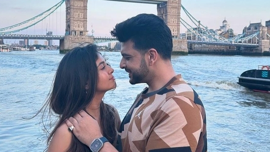 Karan Kundrra and Tejasswi Prakash are currently in London.