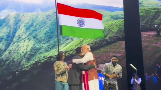 Hanumankind, Aditya Gadhvi, and Devi Sri Prasad welcome PM Modi in New York