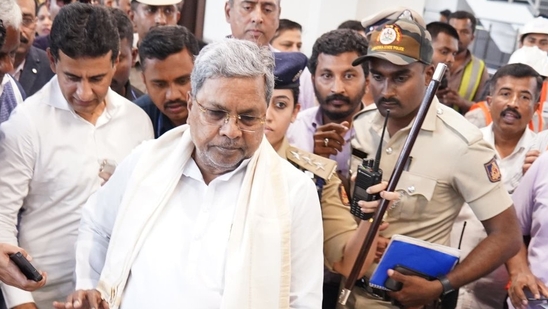 Karnataka CM Siddaramaiah