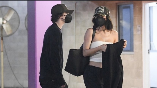 Kylie Jenner and Timothée Chalamet step out together after months for a movie date in Los Angeles. (Instagram)