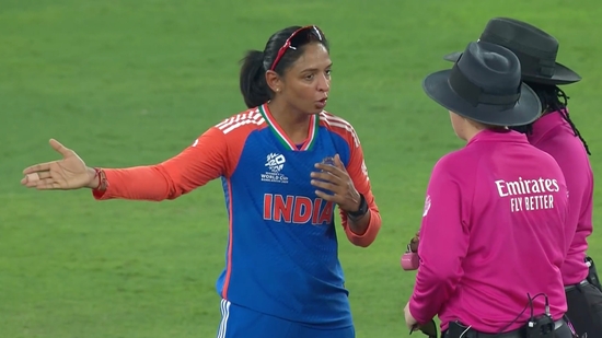 Controversy erupted during India vs New Zealand Women's T20 World Cup match