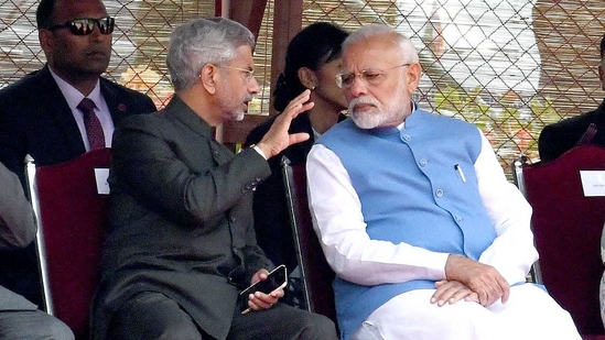 EAM S Jaishankar with PM Narendra Modi.