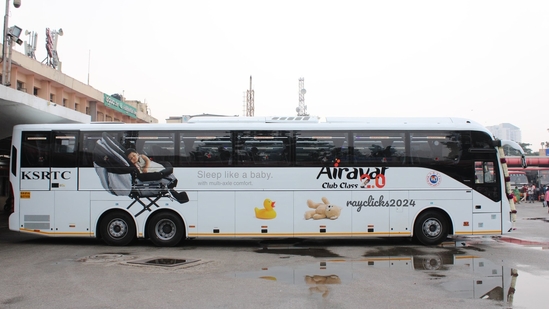 Karnataka CM Siddaramaiah launched 20 new Airavat Club Class luxury 2.0 buses in Bengaluru Vidhana Soudha. 