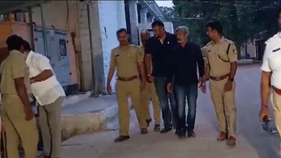 Actor Darshan walks out of jail after getting bail in Renukaswamy murder case(ANI)