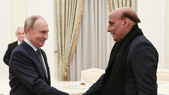 Latest news on December 10, 2024: Defence Minister Rajnath Singh met Russian President Vladimir Putin in Moscow on Tuesday